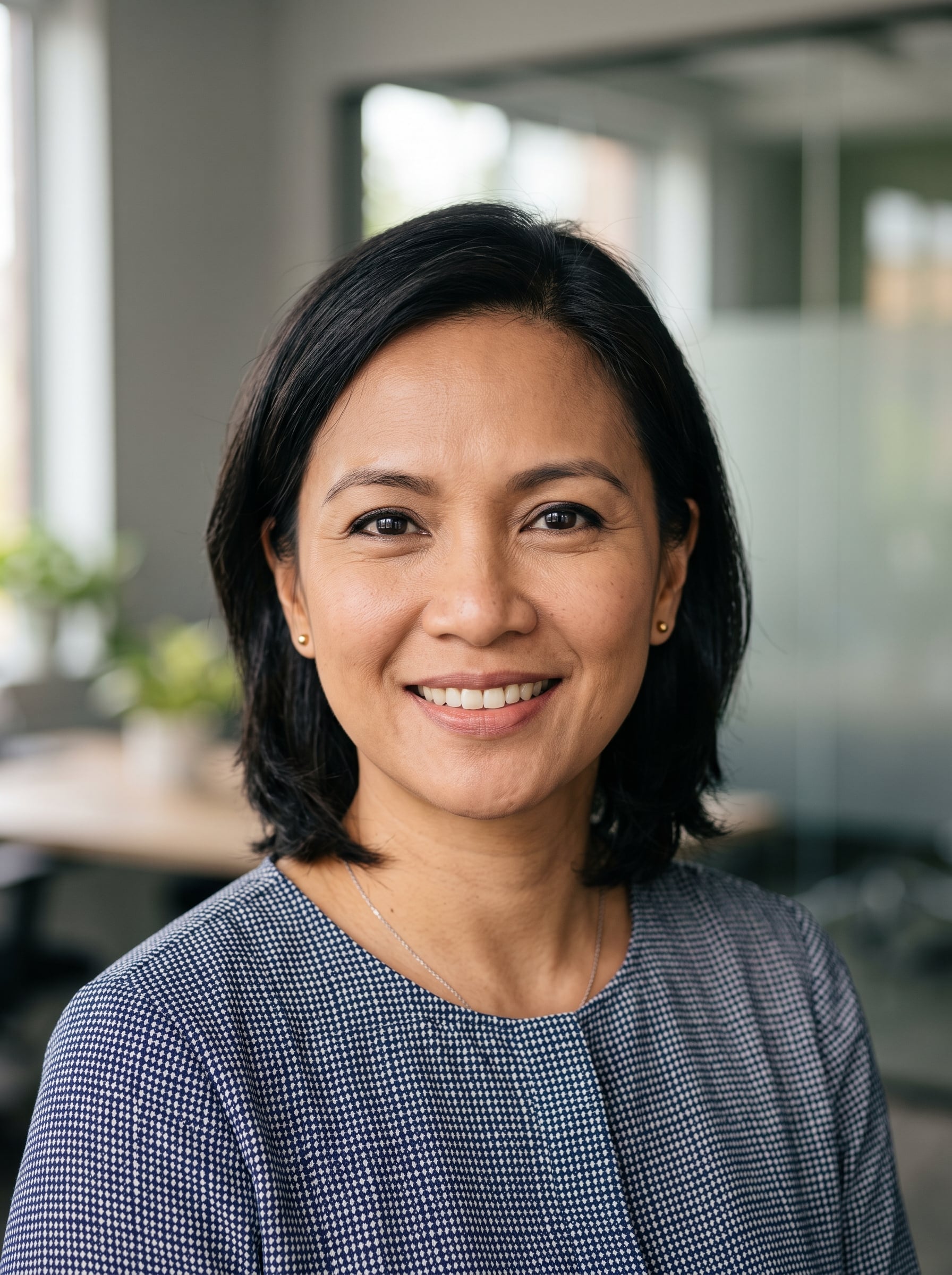 Professional headshot of nominee Geraldine