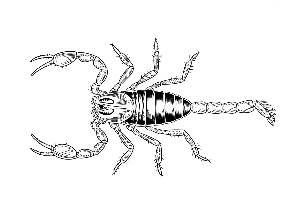Striped Bark Scorpion