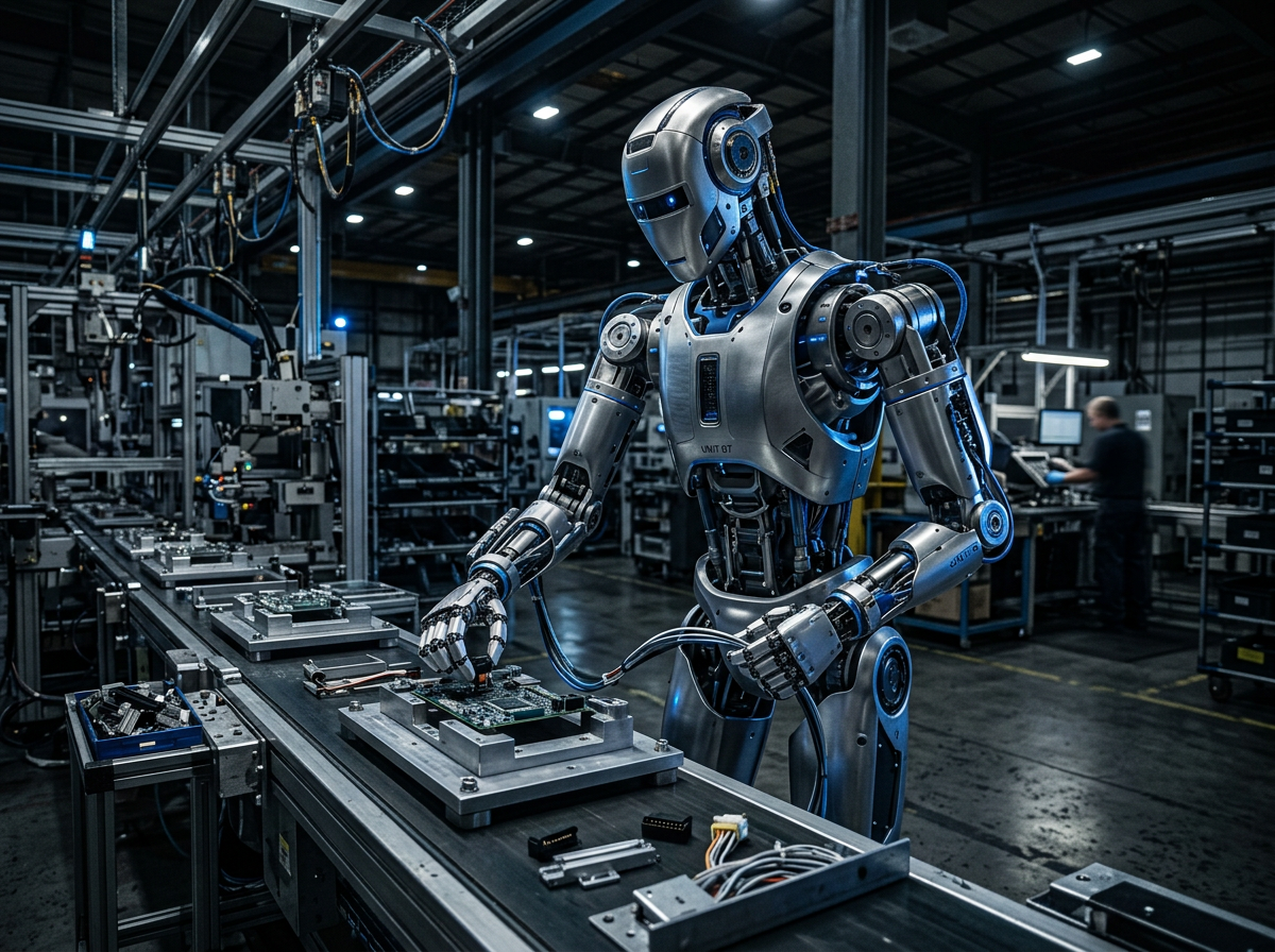 Mid-Range Workhorse humanoid robot