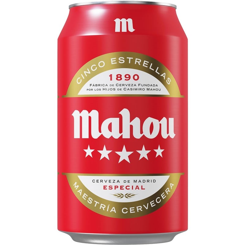 CERVEZA MAHOU 330ML