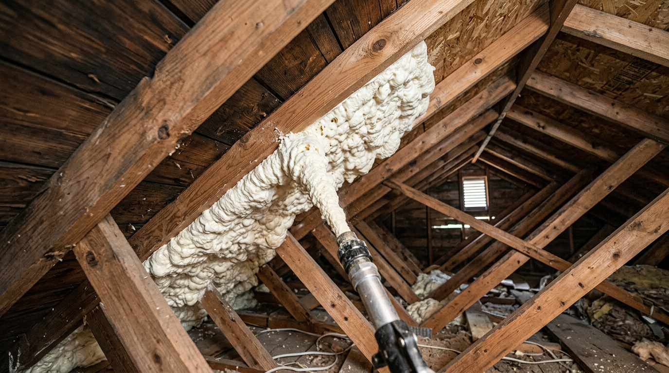 Spray Foam R-Value Explained: Per Inch, Per Product, and Why the Number Alone Misleads