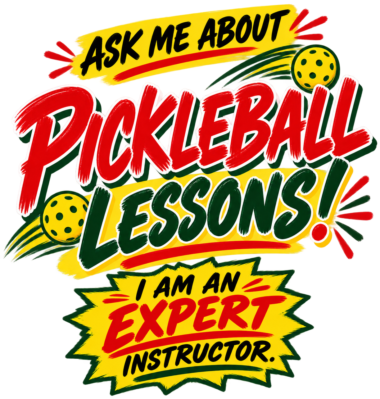 Ask me about pickleball lessons, Brian is an expert instructor offering private 1-on-1 pickleball training in Denver