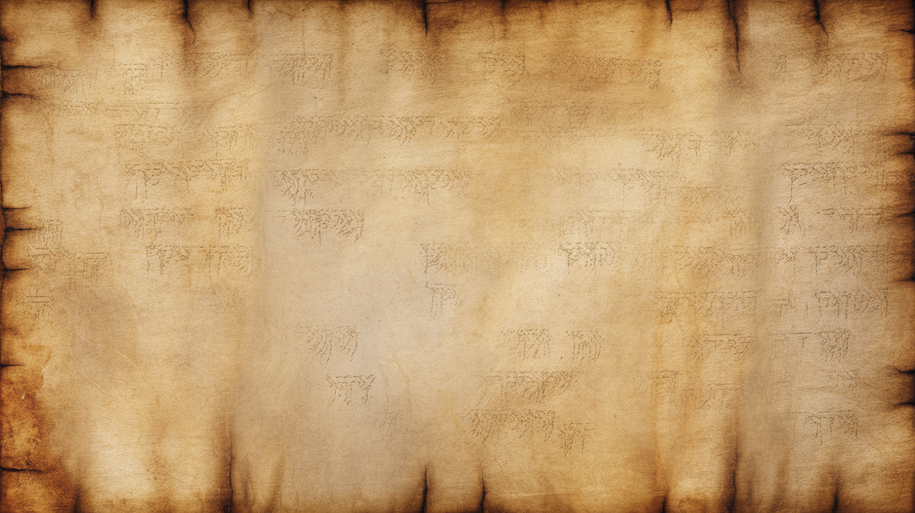 Ancient parchment scroll background