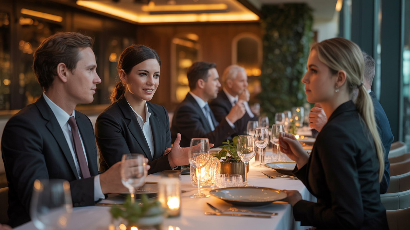 The Aurum Standard private networking dinner event