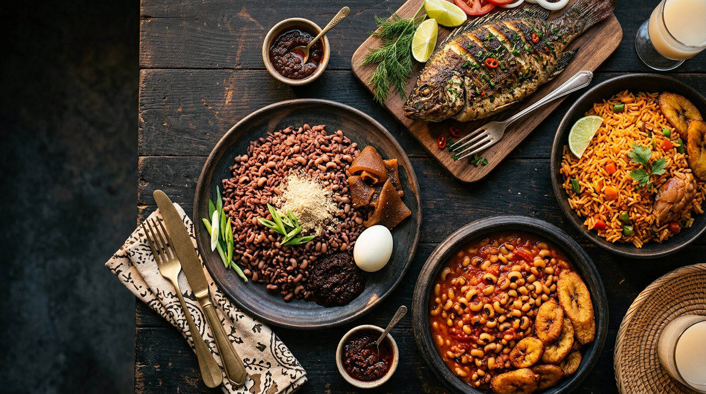 Ghanaian cuisine — signature dishes and ingredients