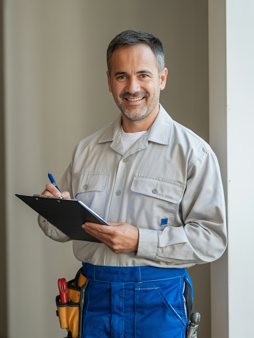 Professional tradesman representing Simon Cosgrove of Castle Preservation Services