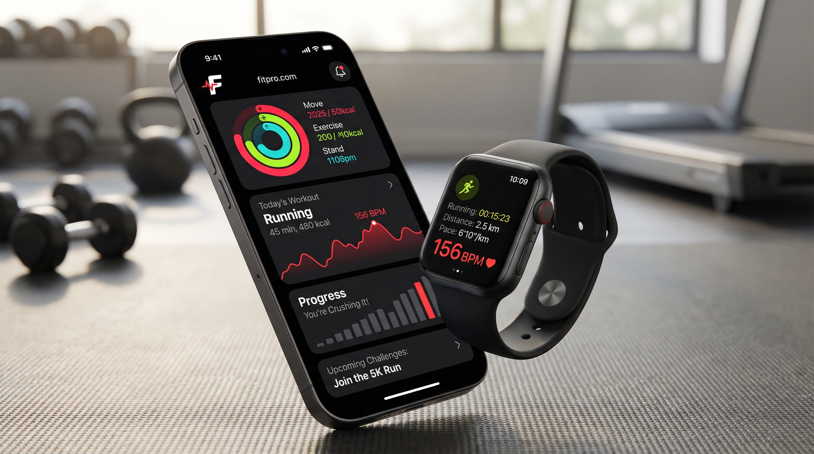 FitPro - Fitness Tracking App