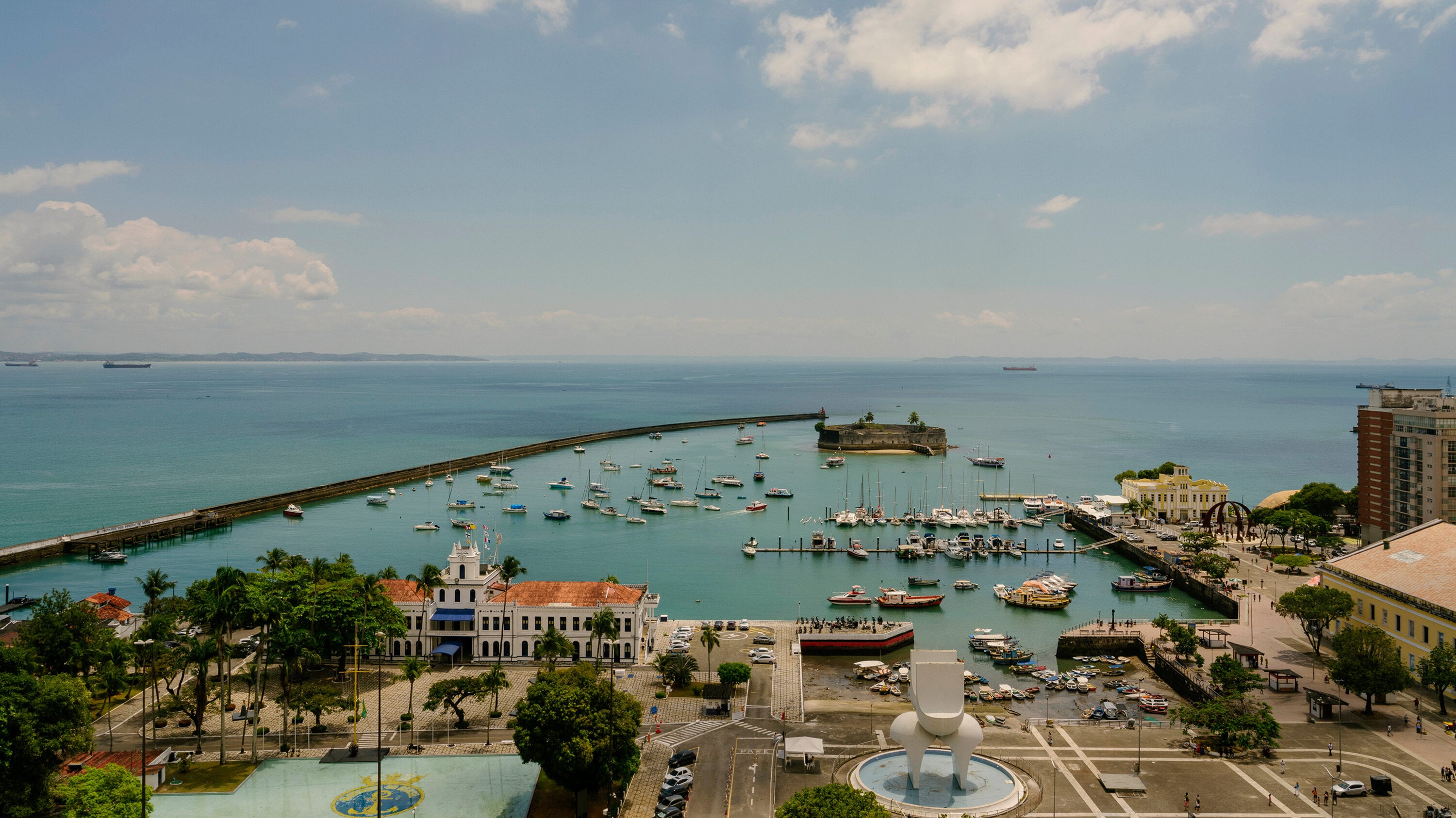 Vista aérea de Salvador