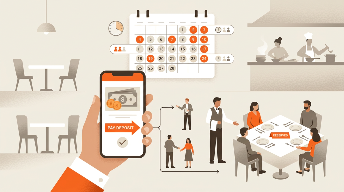 Prenotazioni con caparra: come funzionano e quando chiederla