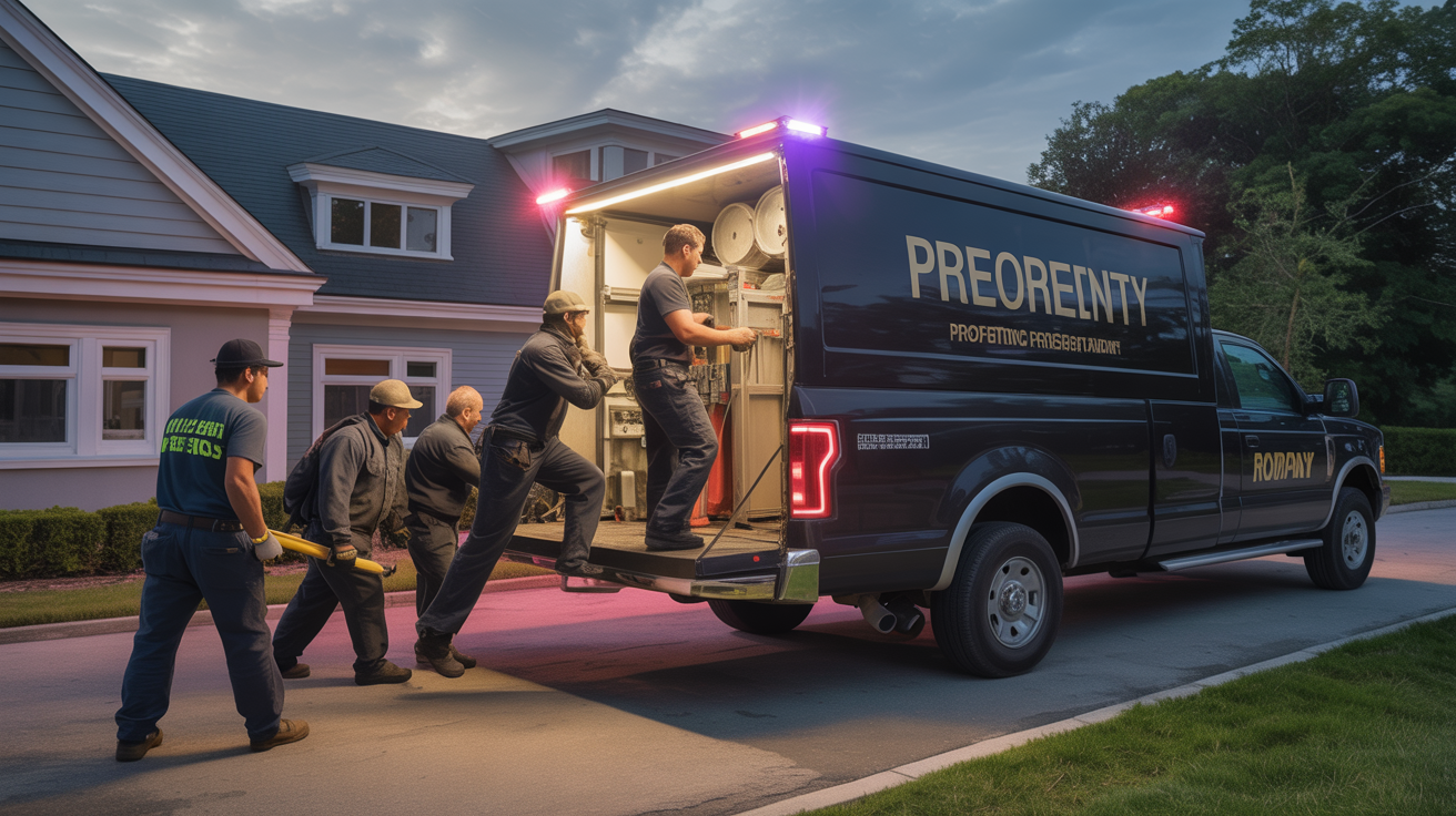 Professional team ready to serve