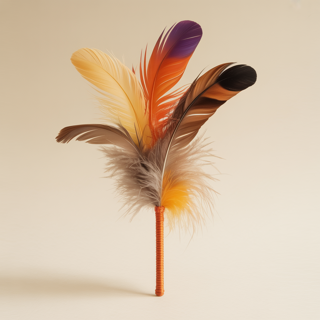 Feather Wand Cat Toy