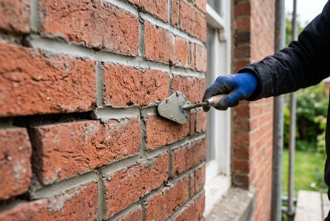 Re-pointing Work