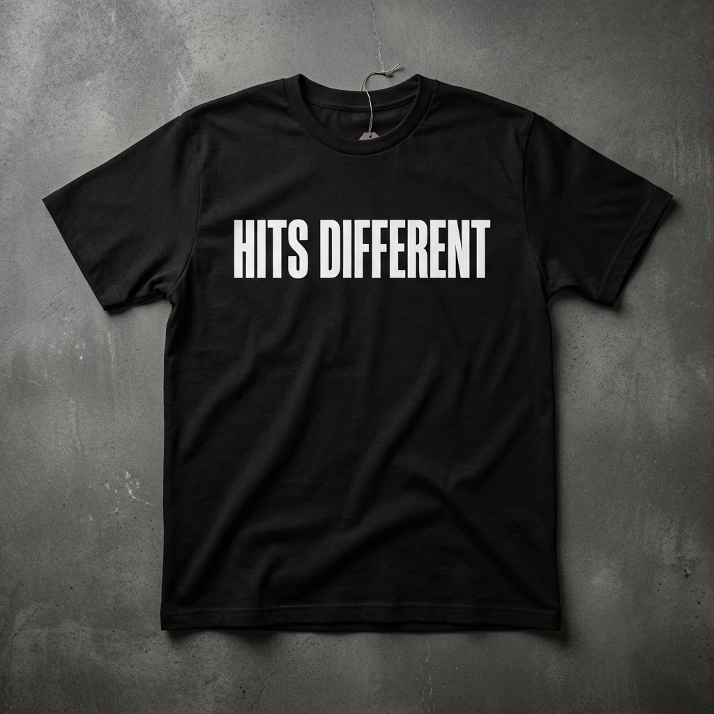 "Hits Different" Tee