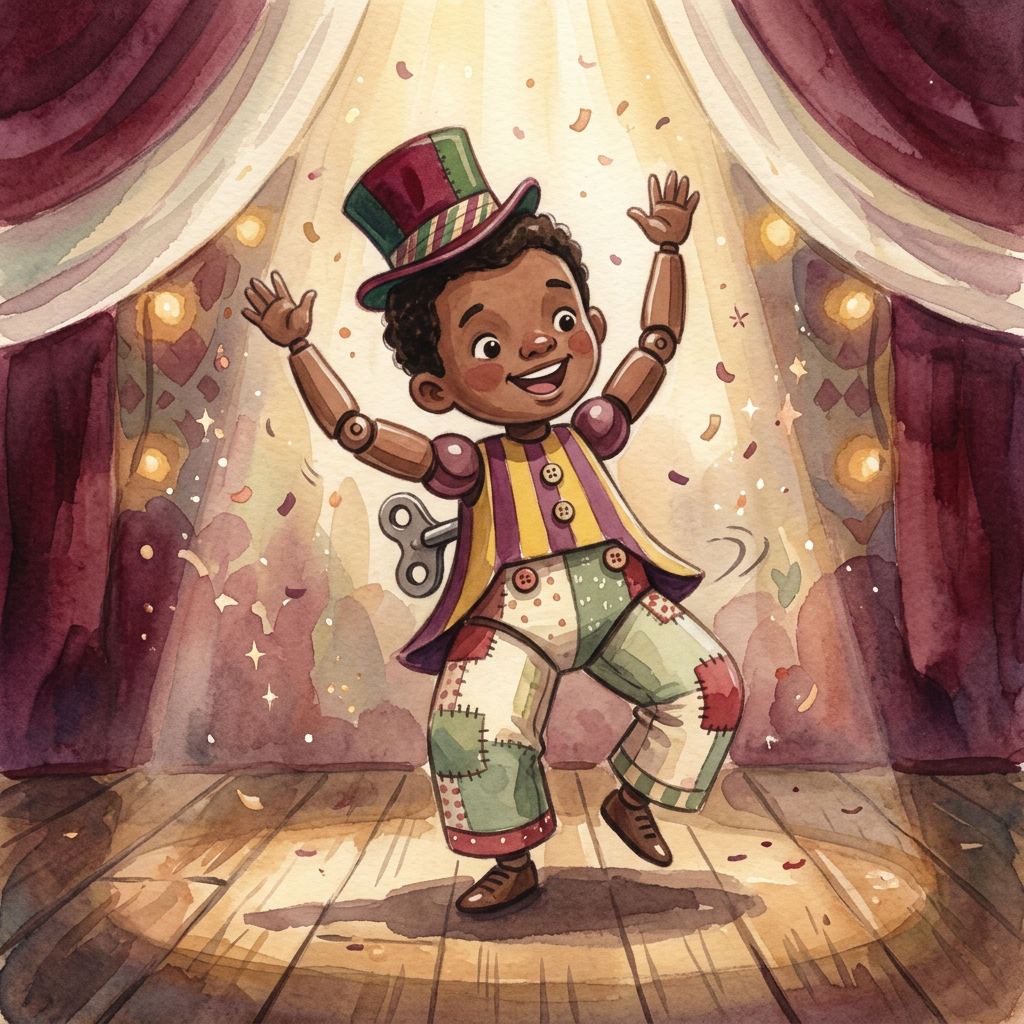 Portada ilustrada de Negrito Bailarín