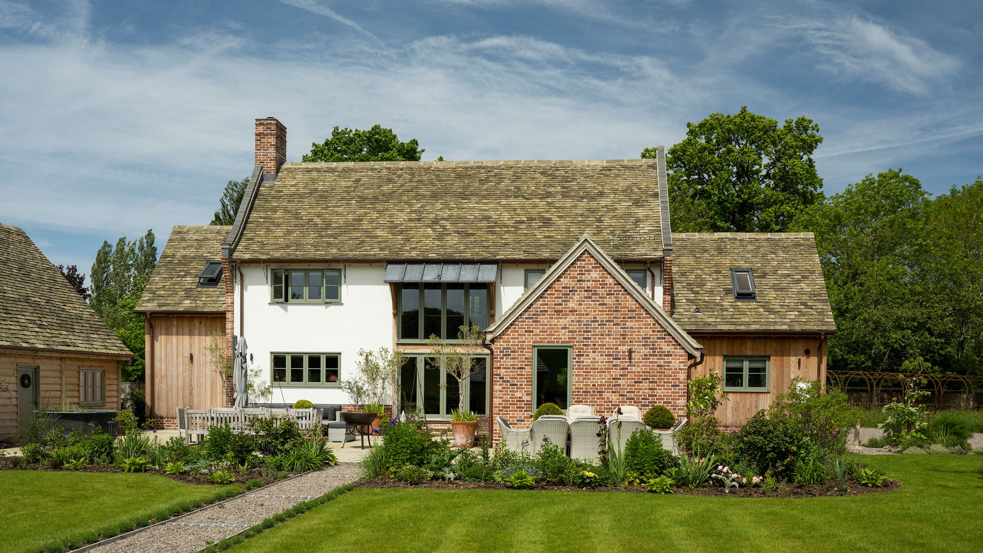 Completed roofing project by Midlands Roofing showing quality workmanship