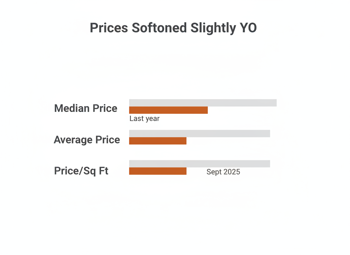 Central Texas home prices year over year comparison