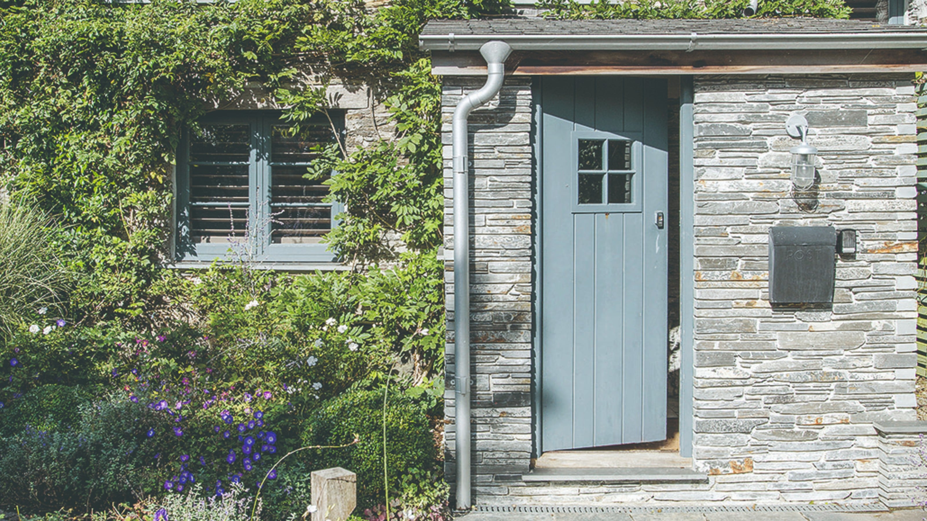 Painted front door UK home