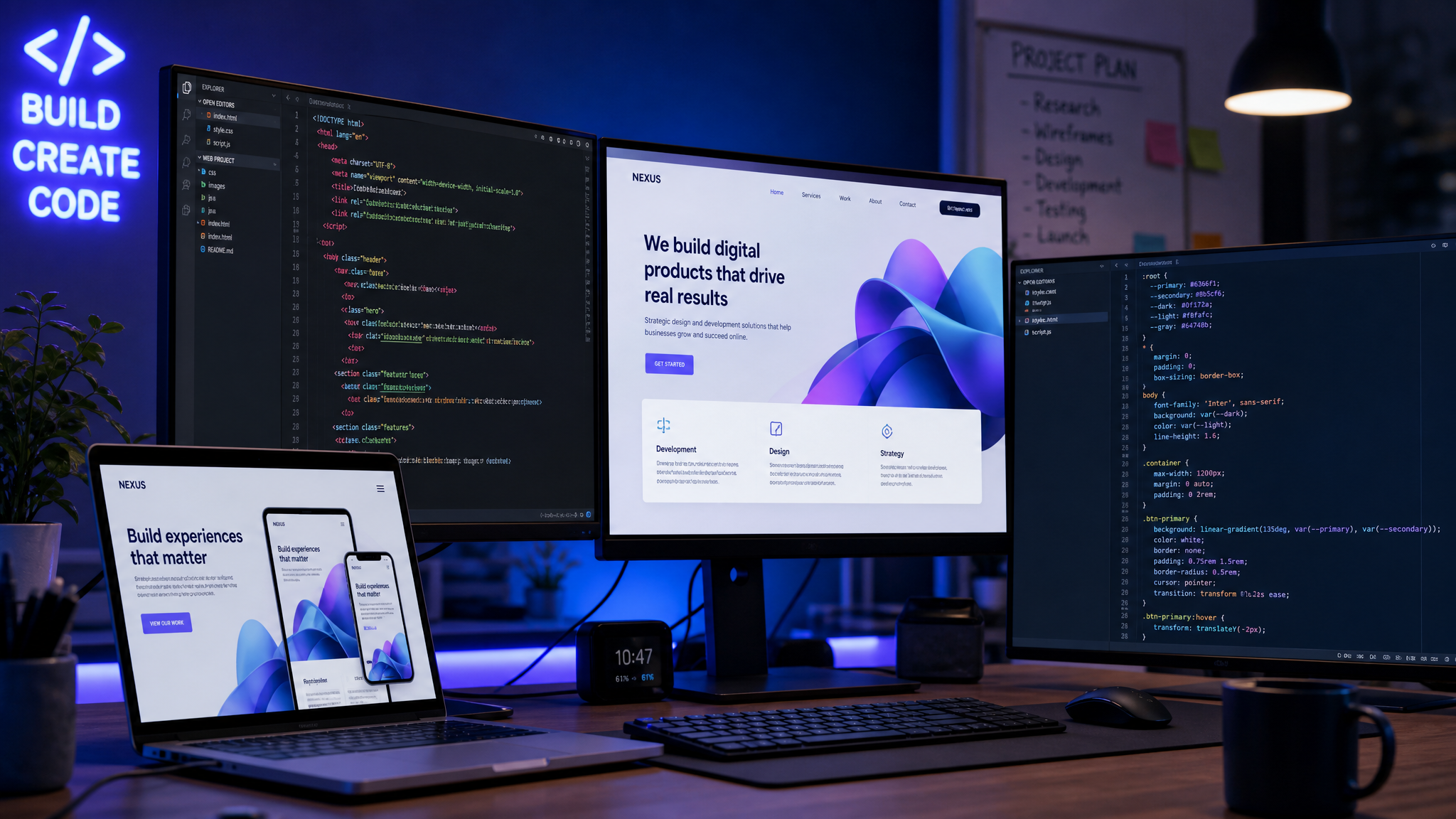 Web Development & Design