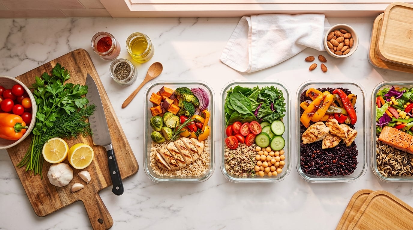 Meal Prep & Batch Cooking for Busy Women Over 40