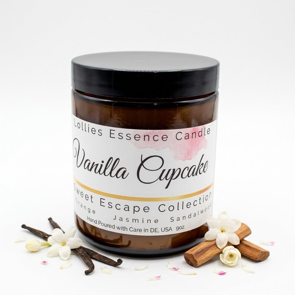 Vanilla Cupcake Candle thumbnail 3