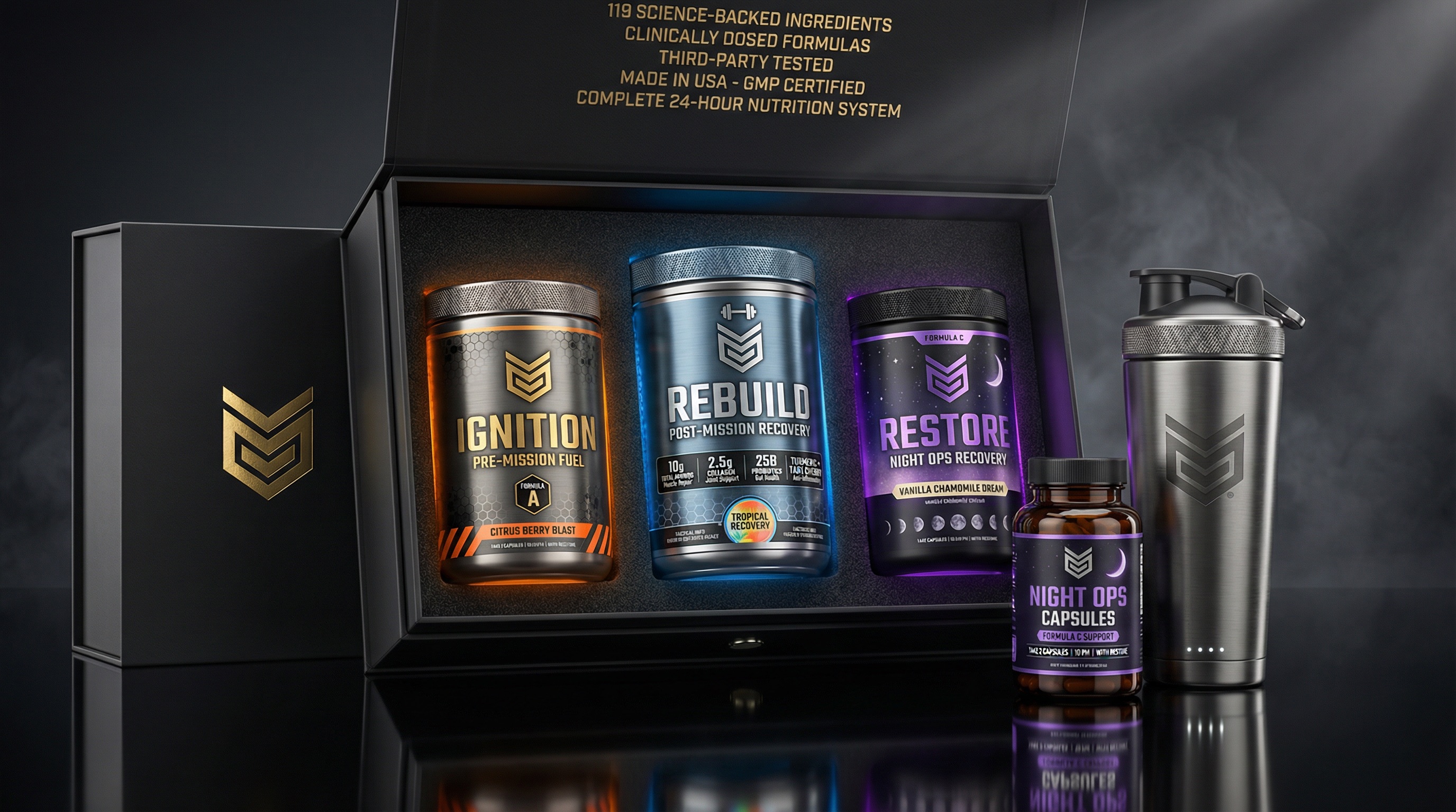 Mission Fit Men Ultimate Stack