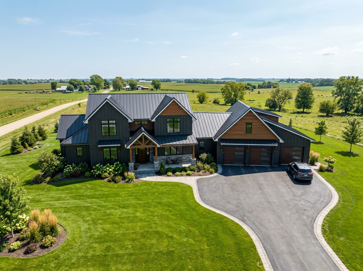 Modern Farmhouse — Mills County, IA