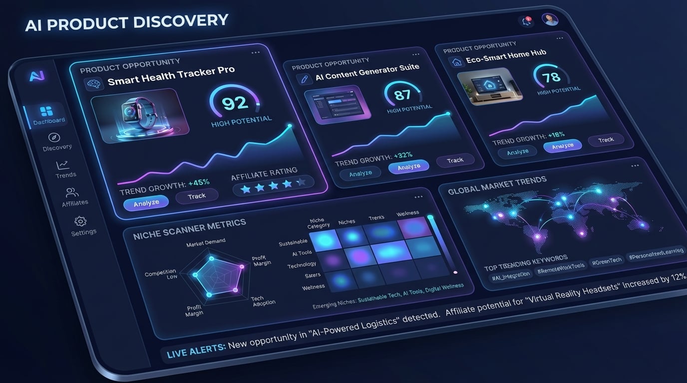 AI Product Discovery - AffiliScribe Feature