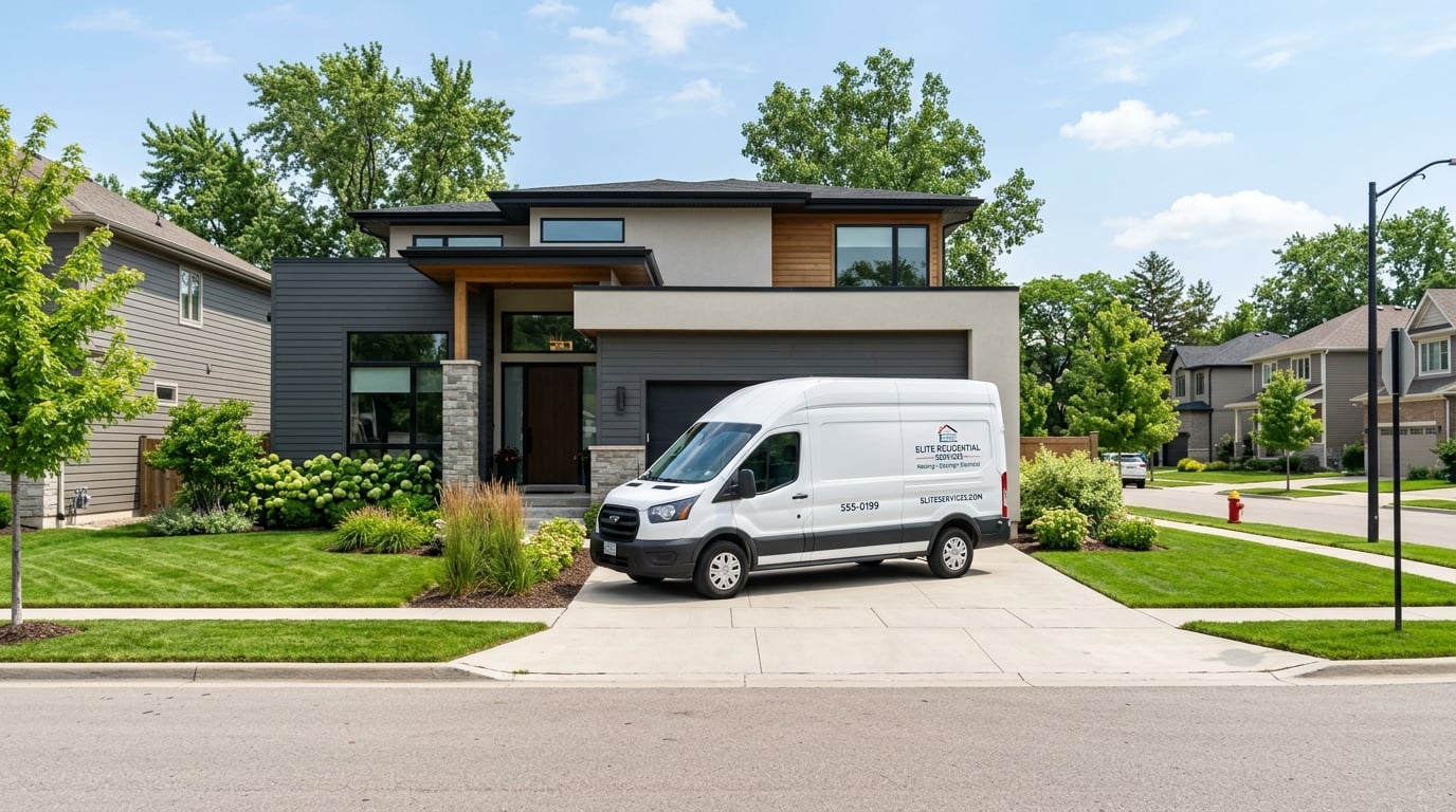 Top Appliance service van