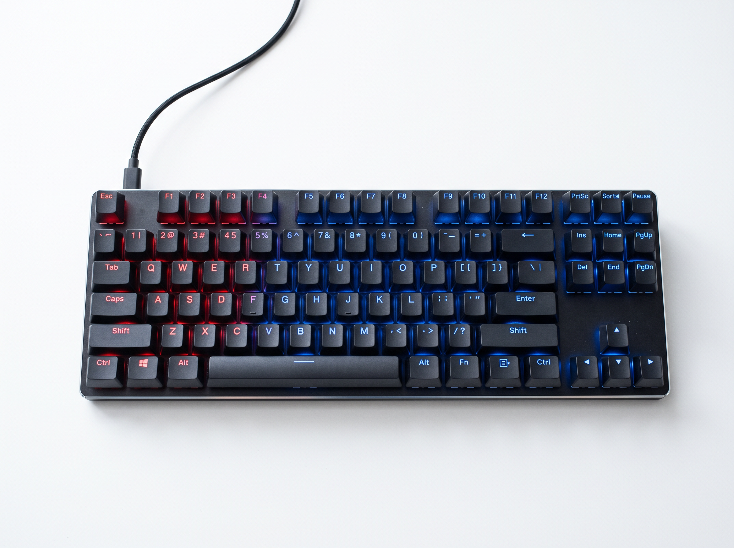 Teclado Mecánico RGB Pro — Switches Red