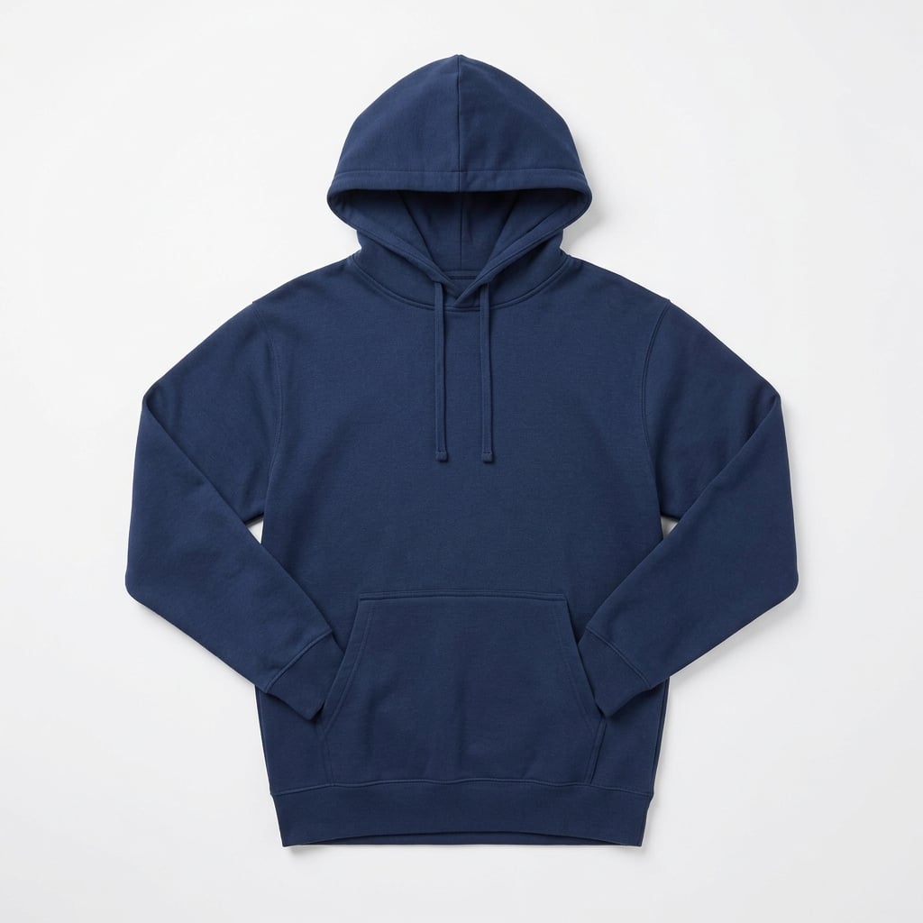 Port & Company Core Fleece Pullover Hoodie in Navy