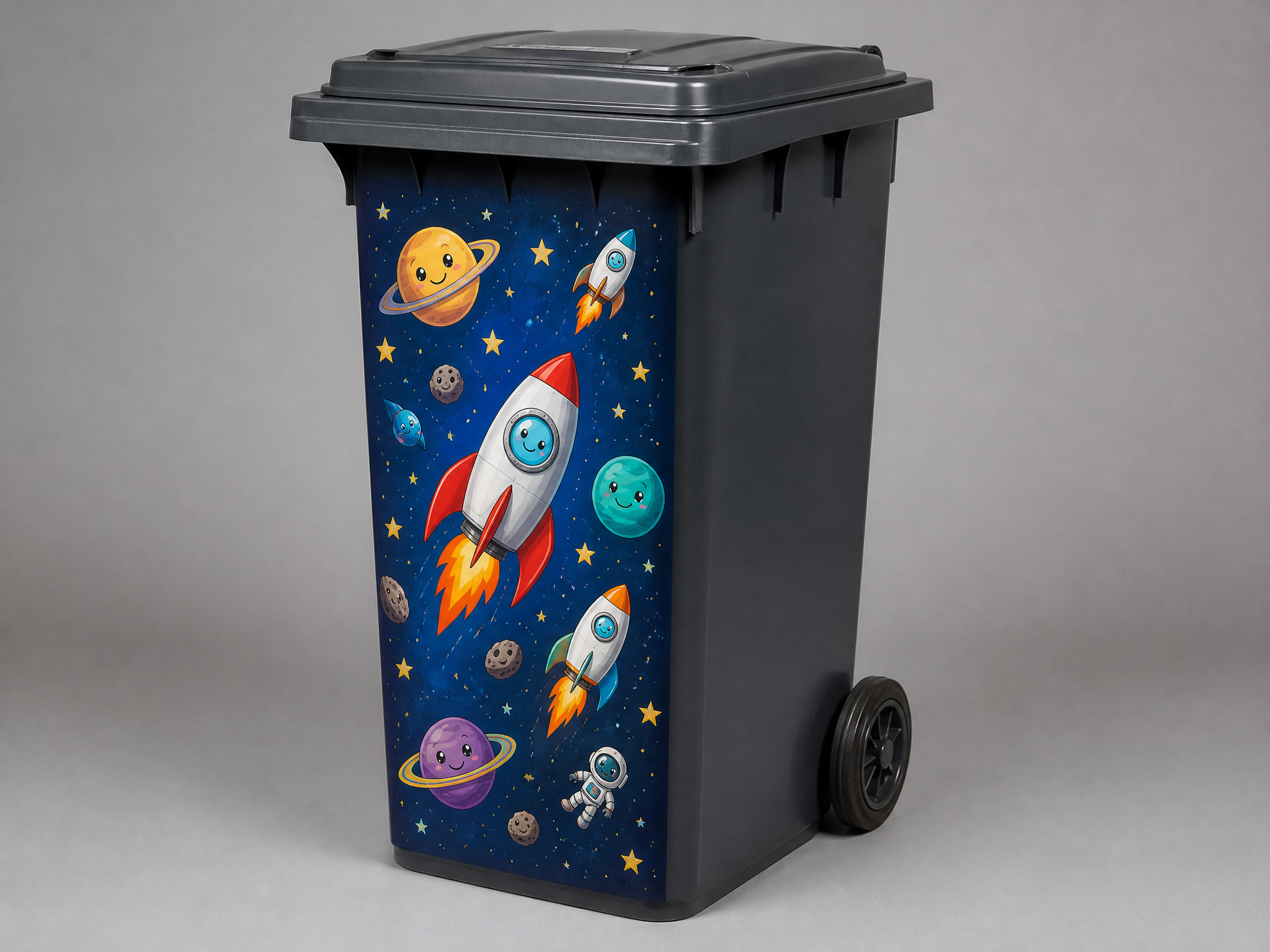 Space Rockets Front Panel