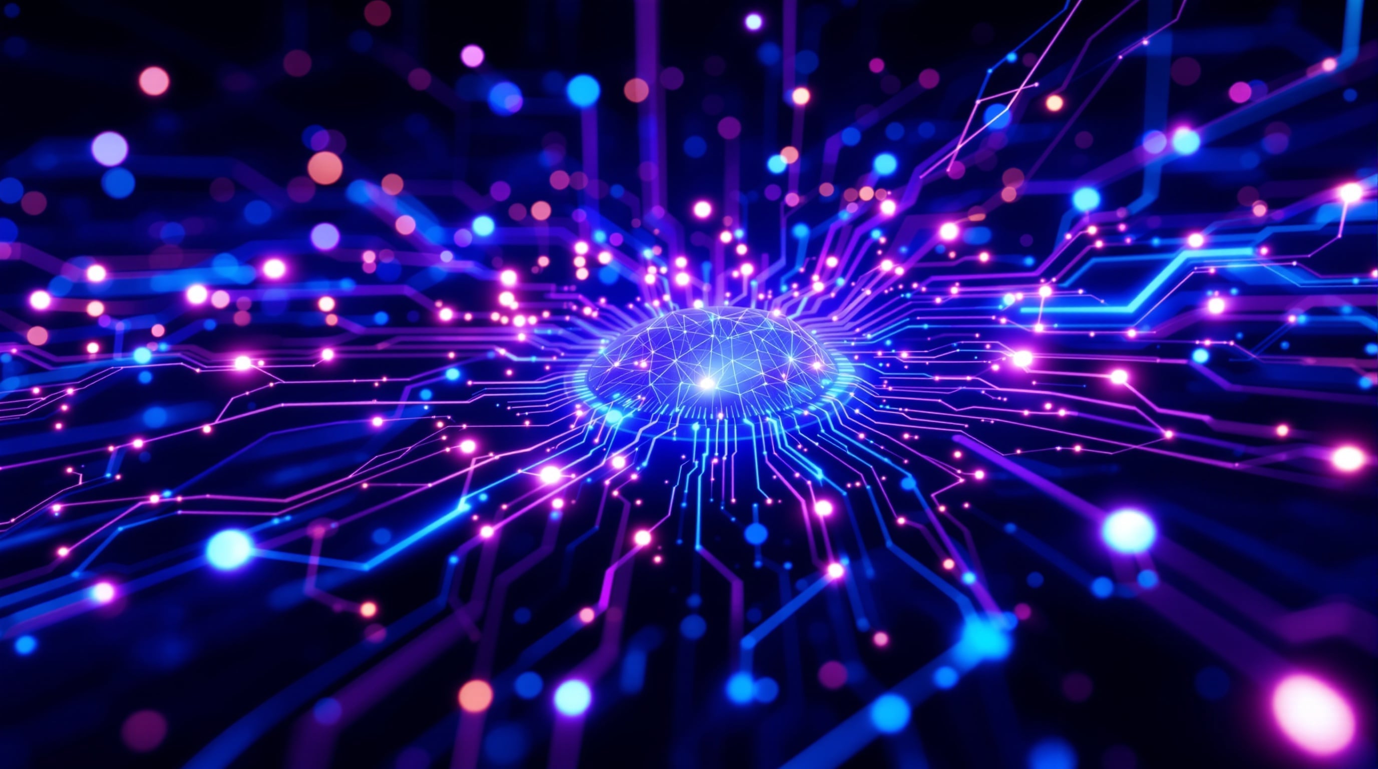 Produits IA - technologie futuriste