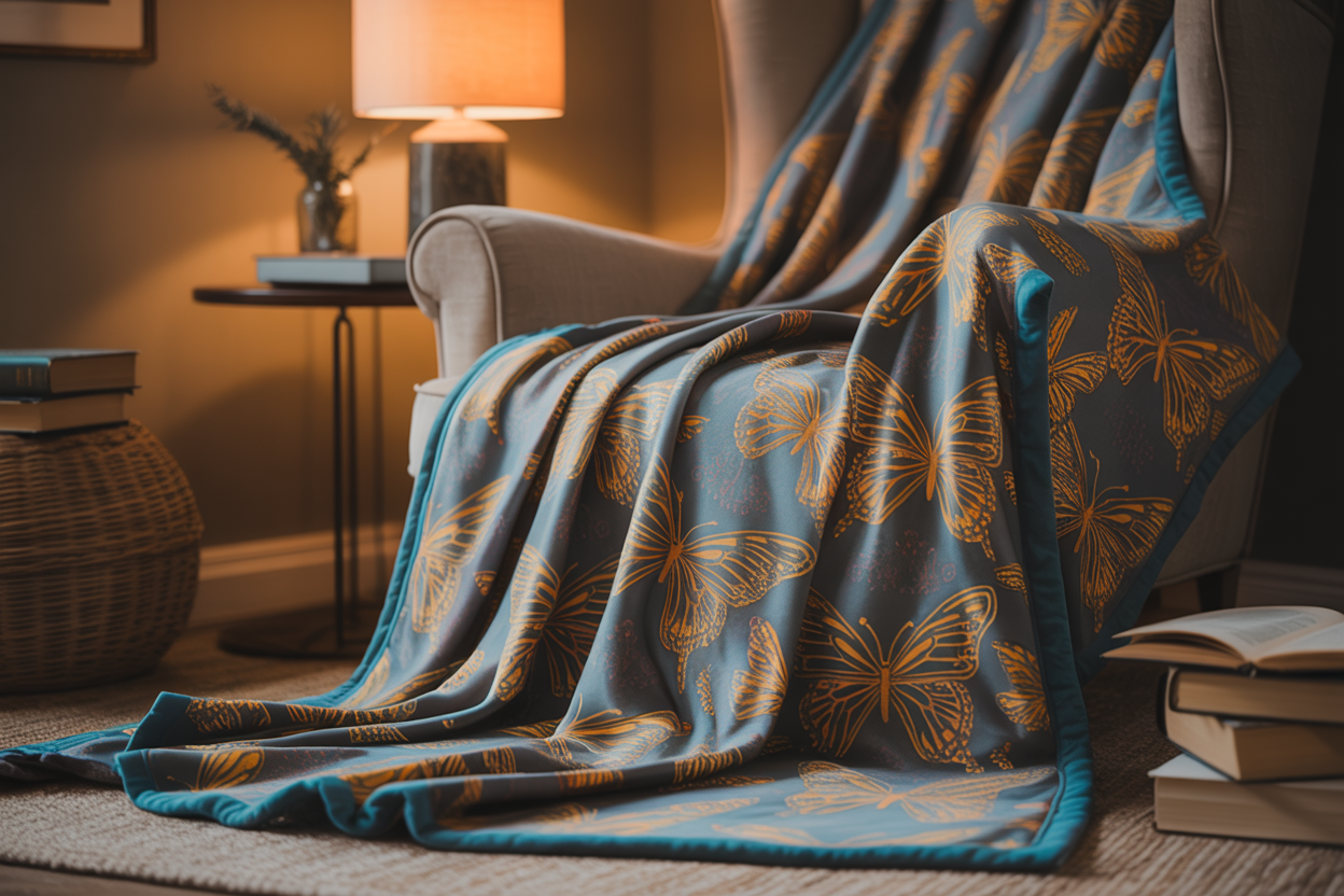 Transformation Throw Blanket