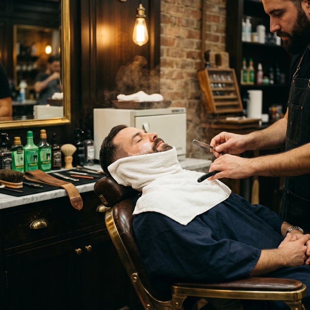 Hot Towel Shave