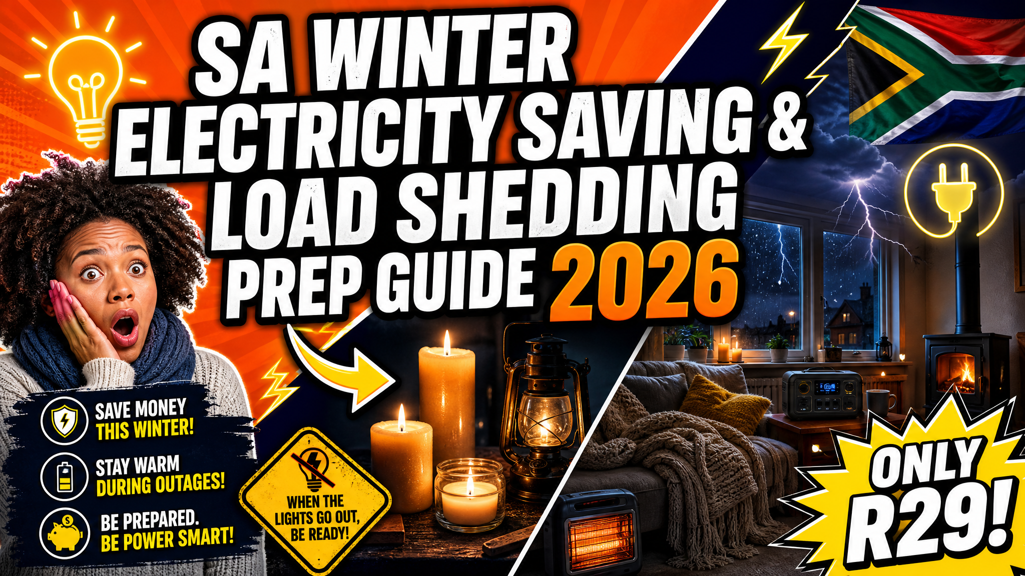 SA Winter Electricity Saving & Load Shedding Prep Guide 2026