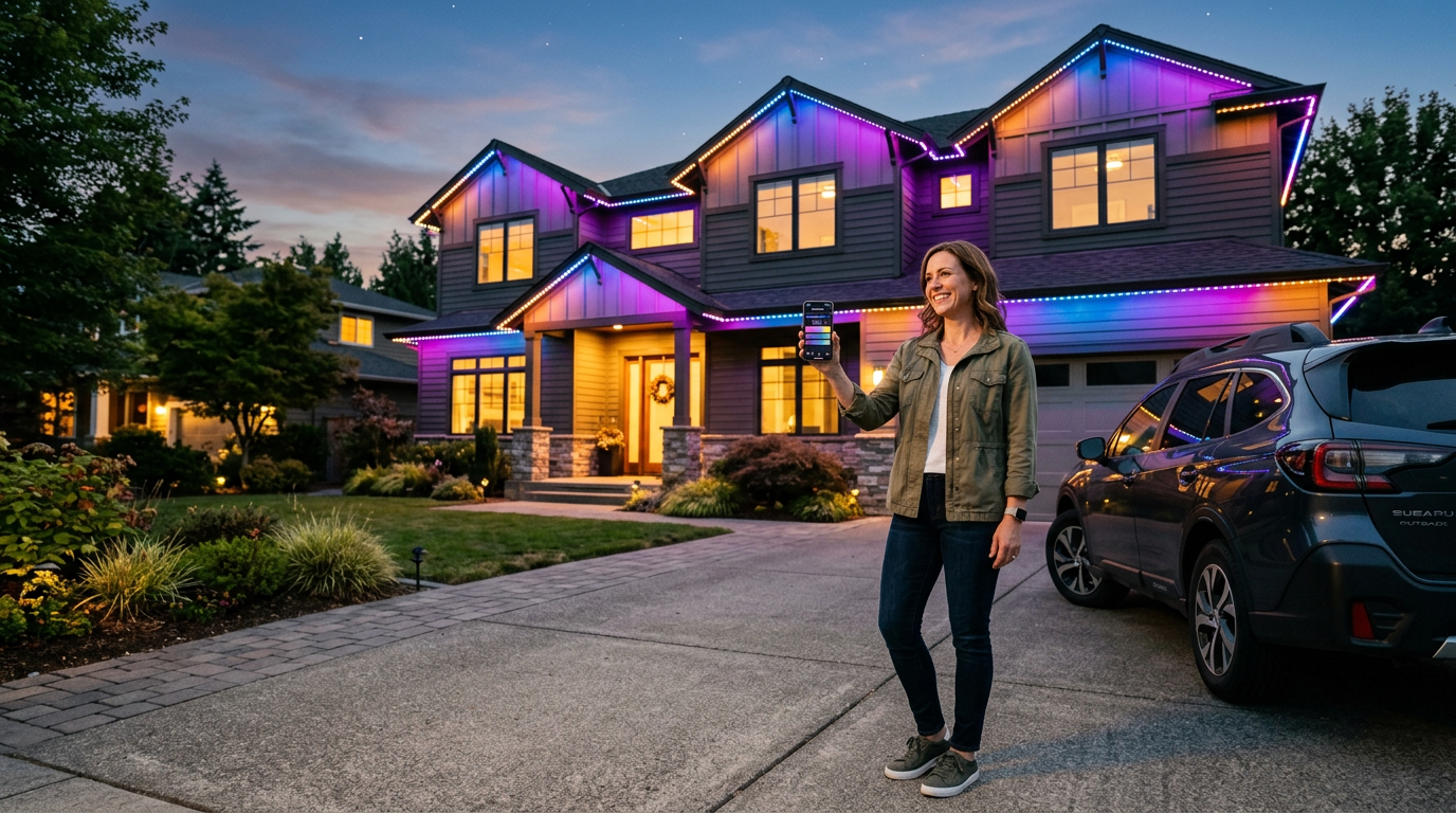 Why Permanent Lighting Is the Easiest Smart-Home Upgrade for Your House
