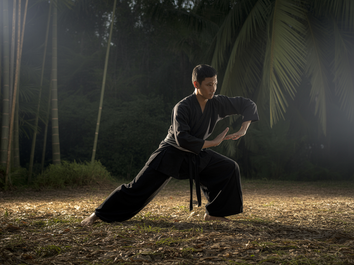 Silat martial arts demonstration