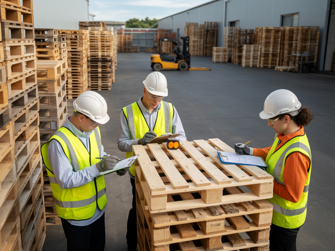Pallets in action