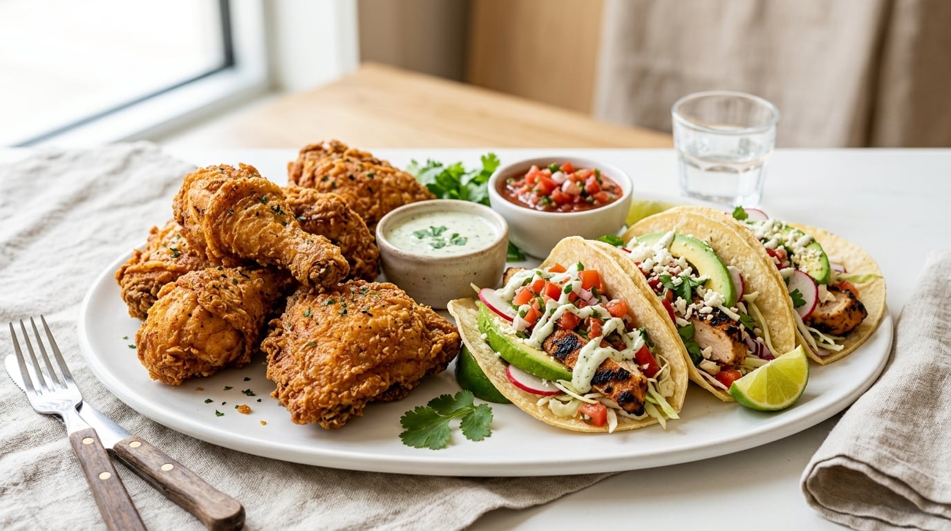 Pollo frito crujiente de Taco Pollo Honduras