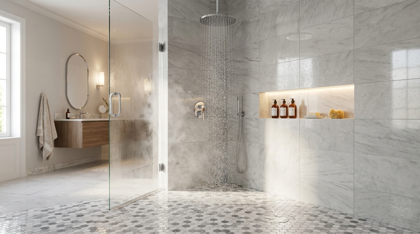 Walk-In Shower Build