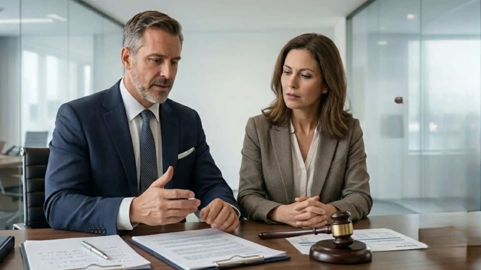 Consulta profesional abogado-cliente