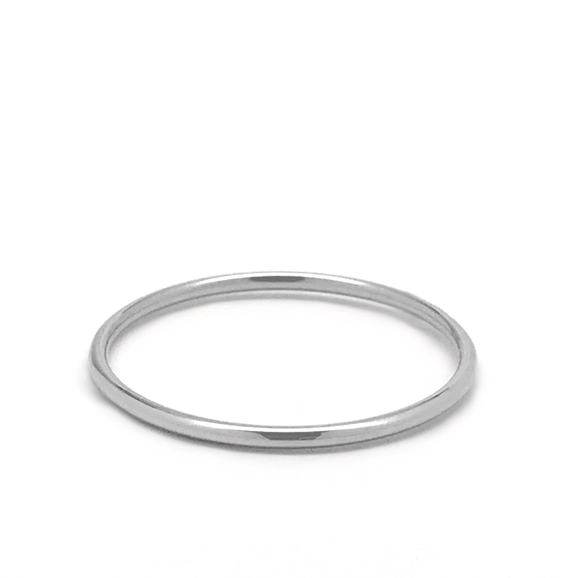 Stainless Steel ring material showing its distinctive appearance and finish