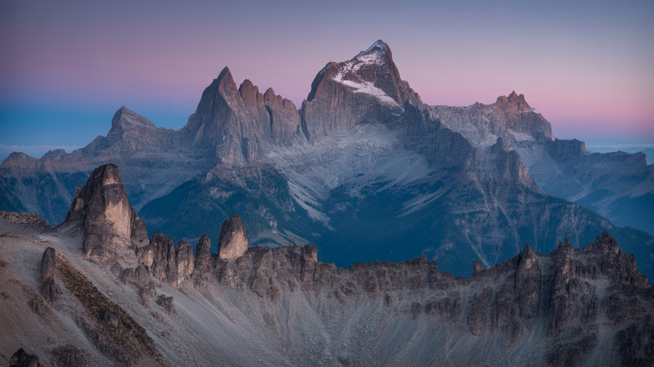 Montagnes himalayennes - Source du Shilajit Wellness Nest