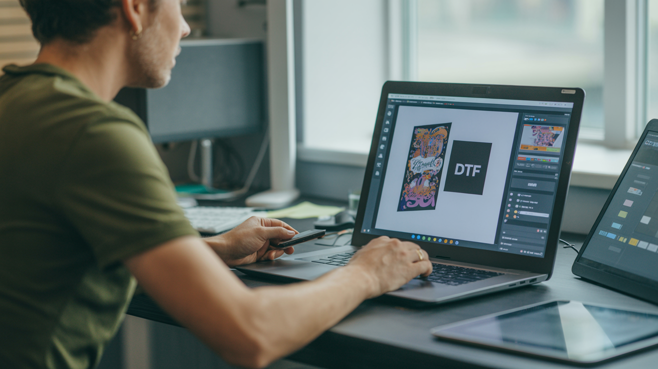 Custom design upload workflow