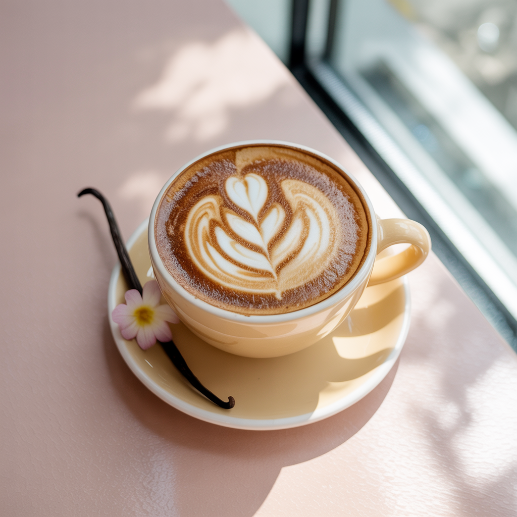 Vanilla Cream Latte
