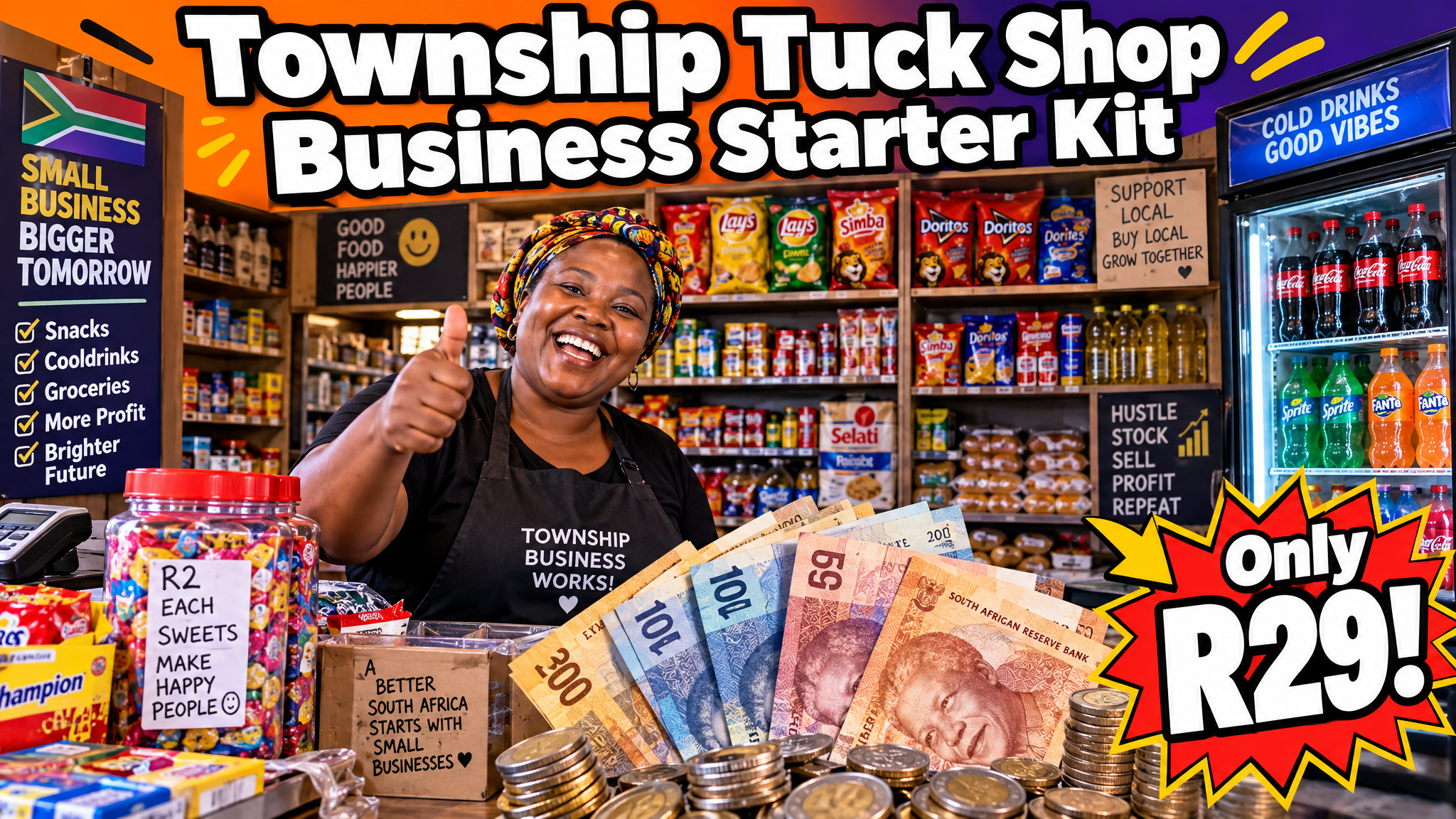 Township Tuck Shop Business Starter Kit