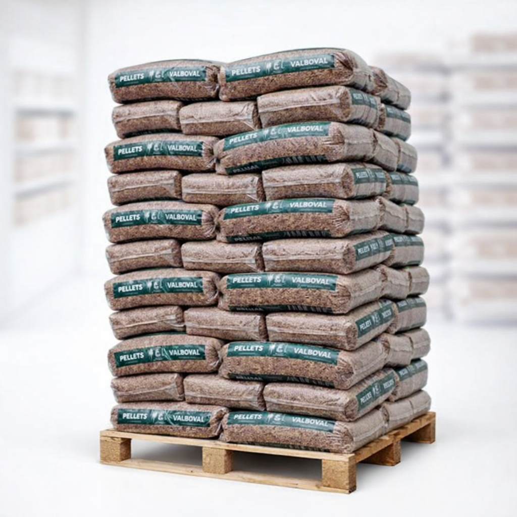 Pellets Valboval – Palete 65 sacos de 15 kg