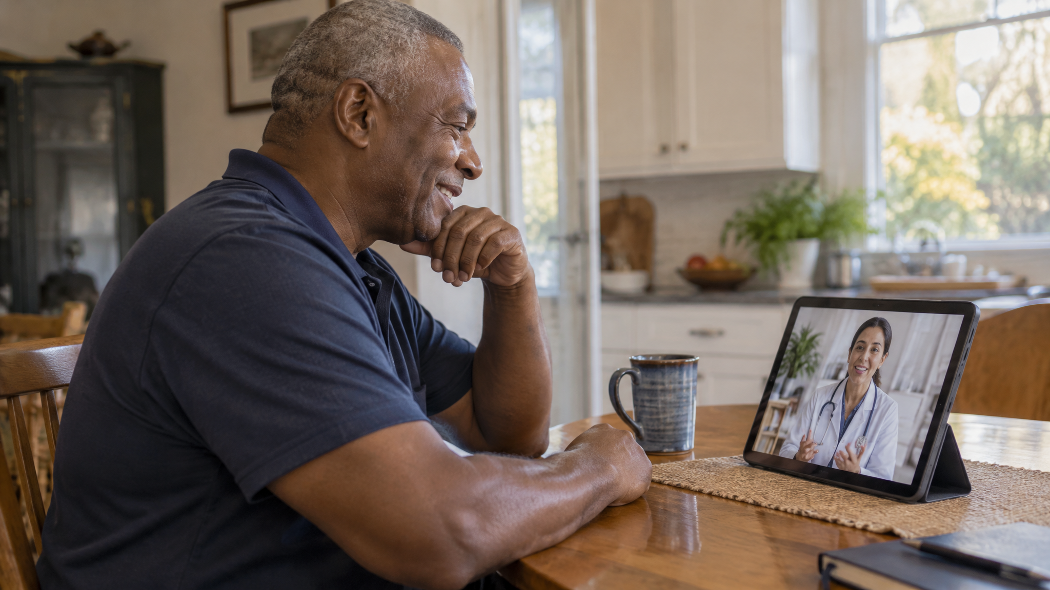 Video and Phone Visits From Home