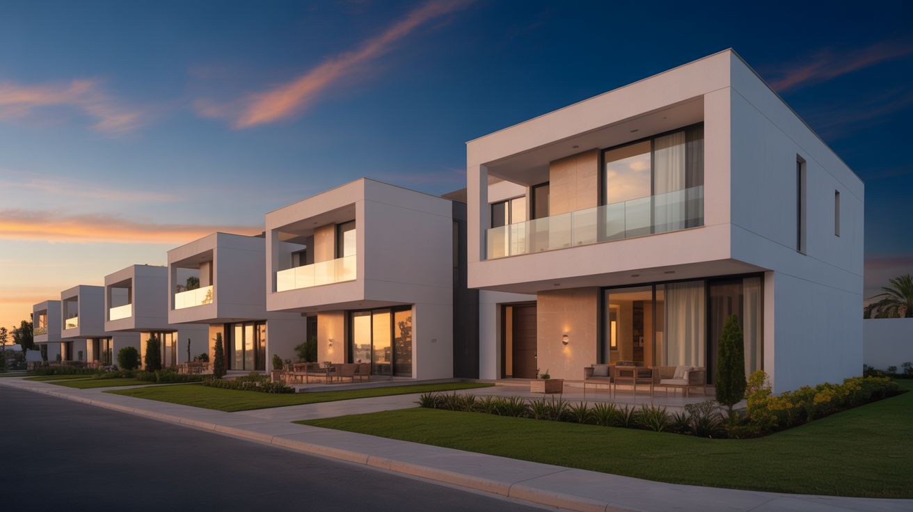 Desarrollo habitacional moderno con acabados de calidad