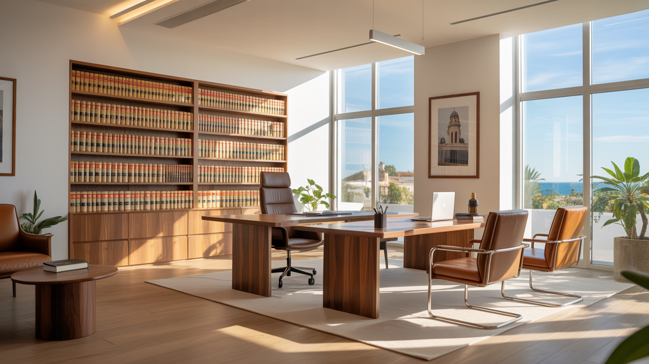 Webster Asesores modern law office in Jávea